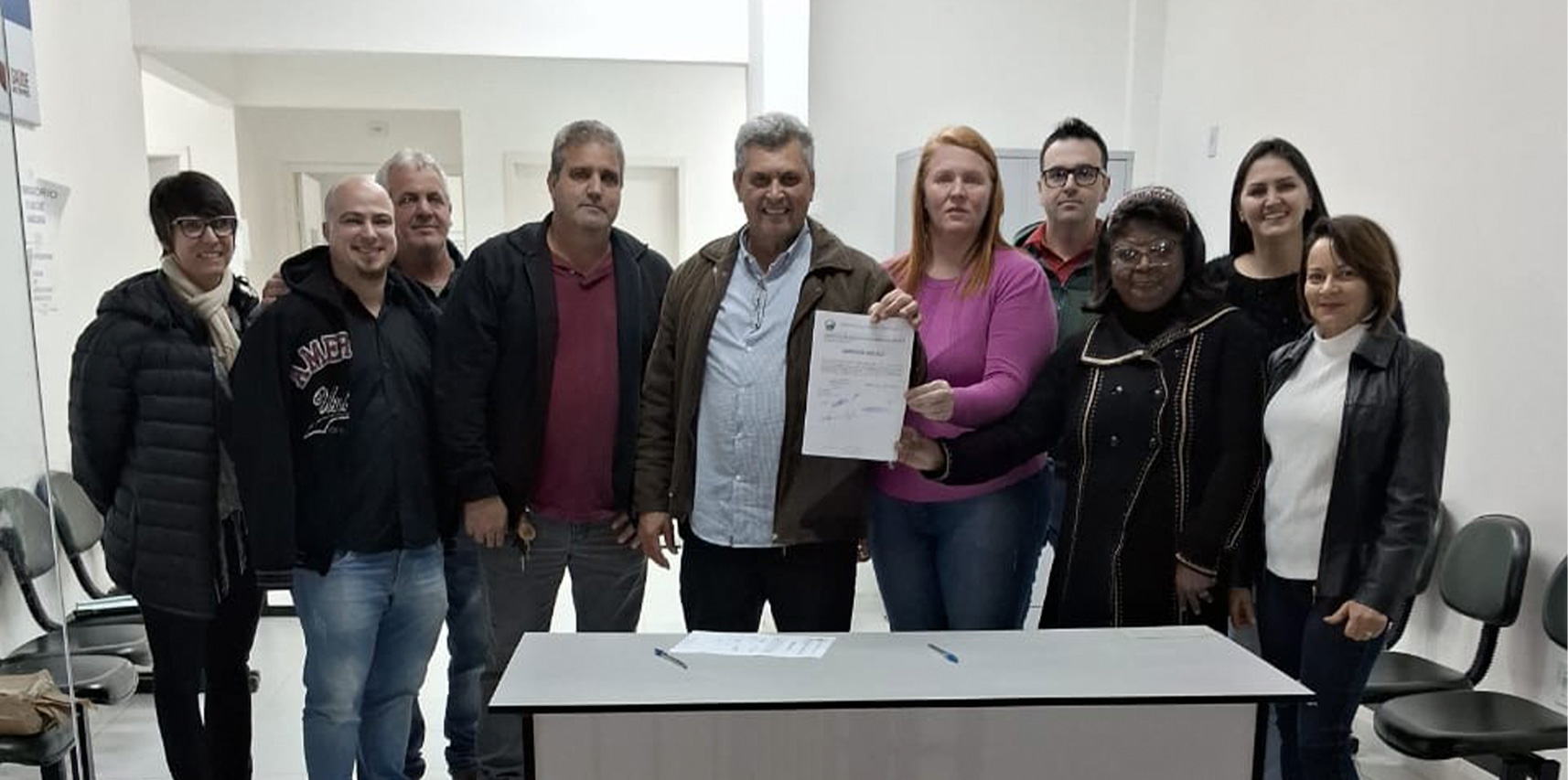 Assinada ordem de serviço para reforma da UBS de Castelinho, no interior de Vargem Alta