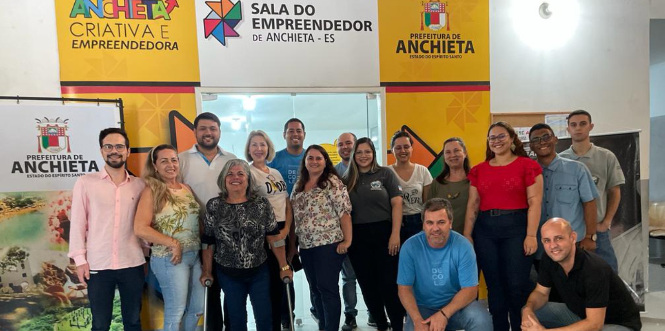 Servidores da Prefeitura de Vargem Alta realizam visita técnica à Sala do Empreendedor de Anchieta