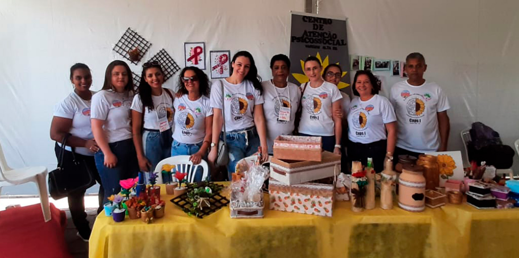 CAPS de Vargem Ata participa da III Feira de Economia Solidária na Ufes