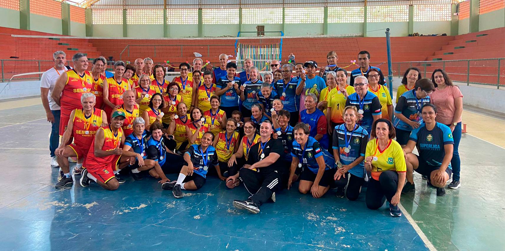 Copa Vargem Alta de Jogos da Melhor Idade celebra a vitalidade e amizade entre idosos de quatro municípios