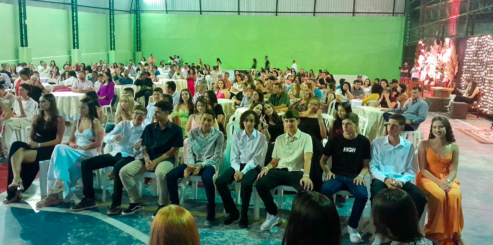 Jantar celebra formatura de alunos da EMEB Pedro Milaneze Altoé