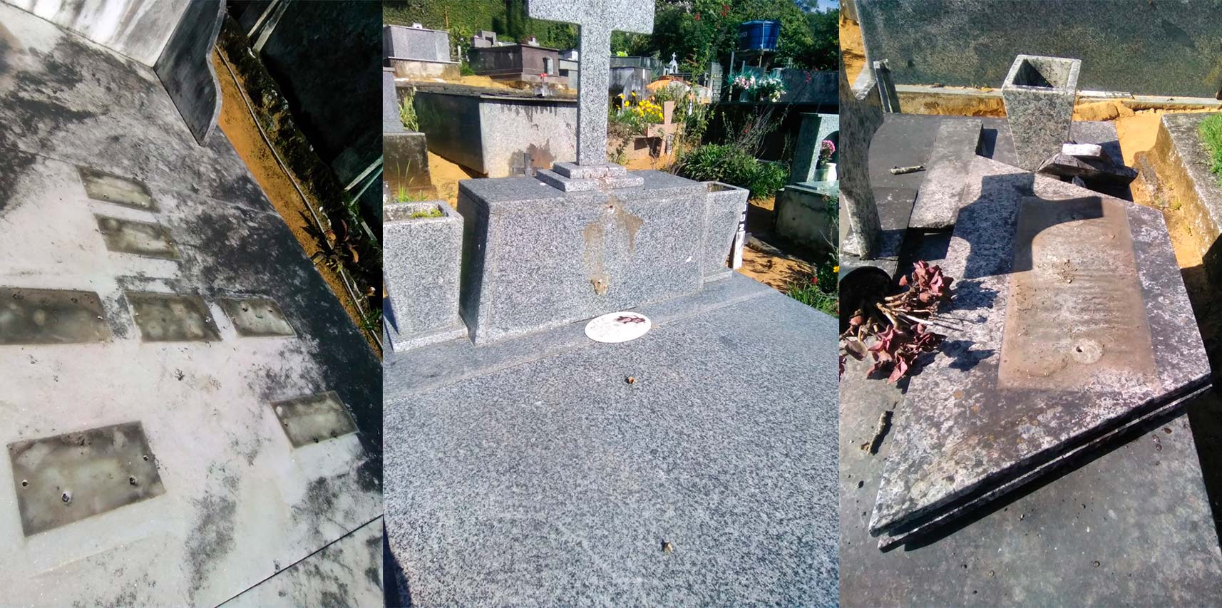Prefeitura registra boletim de ocorrência após cemitério de Vargem Alta ser mais uma vez alvo de furto