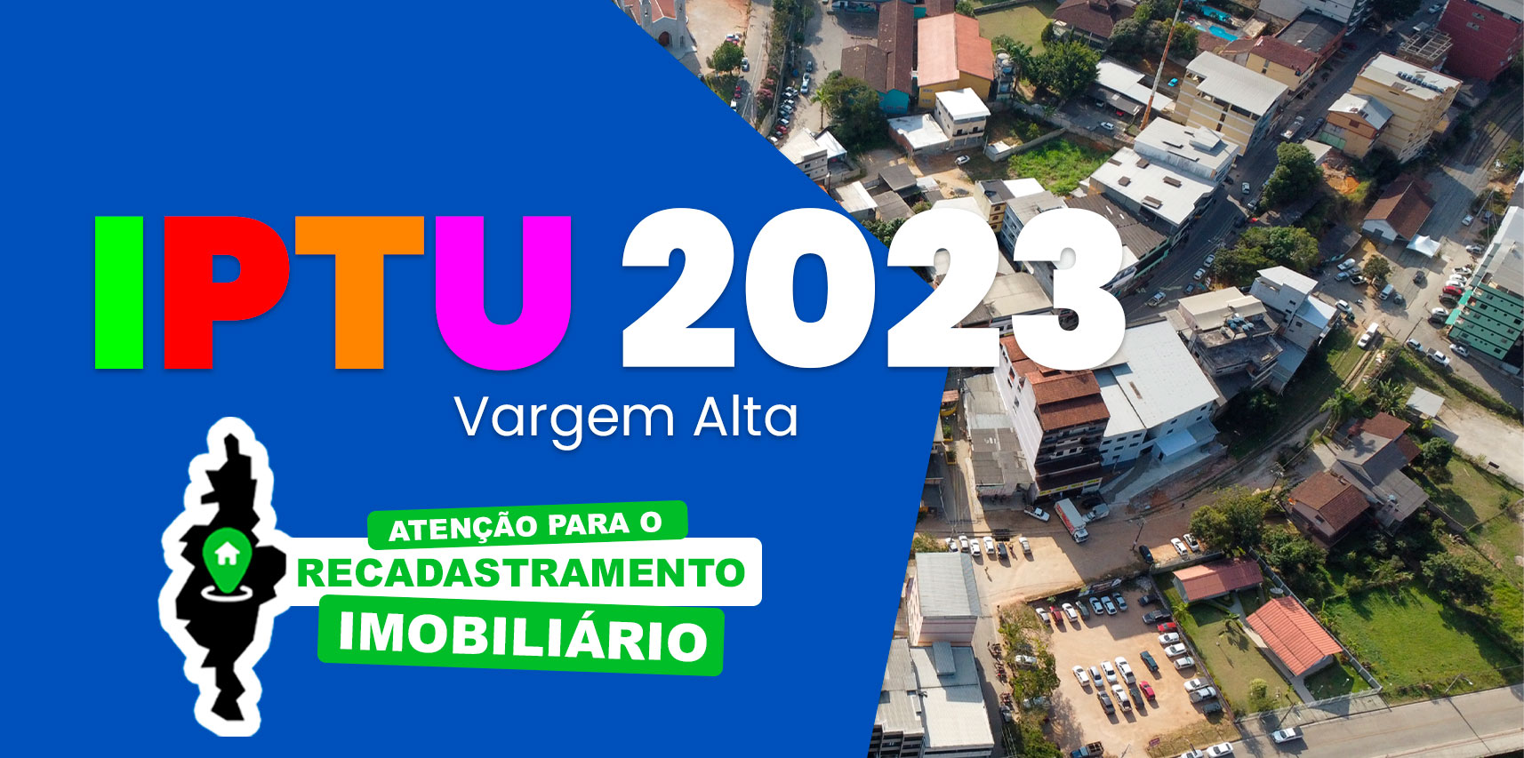 Prefeitura de Vargem Alta alerta os contribuintes quanto ao prazo de pagamento do IPTU e TAXA DE LIXO de 2023