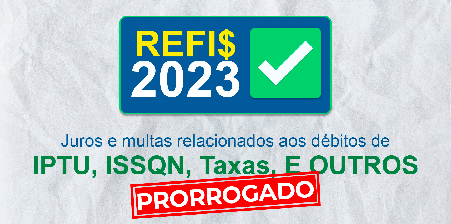 Prefeitura de Vargem Alta prorroga REFIS 2023