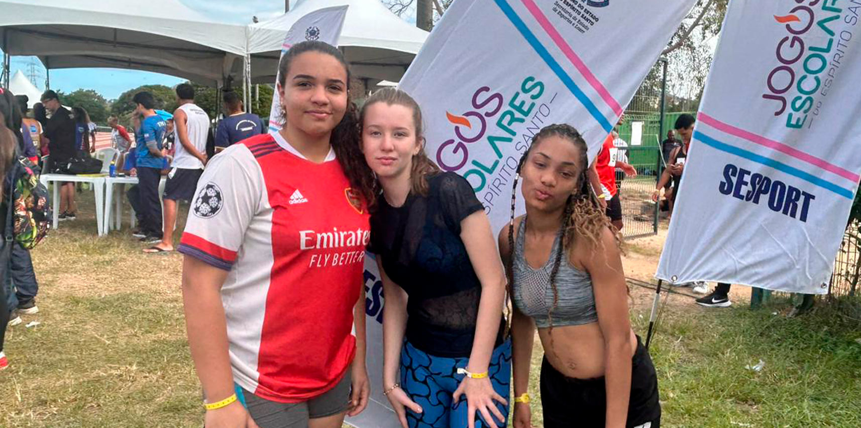 Alunas de Vargem Alta conquistam medalhas no Atletismo e se destacam nos Jogos Escolares do Espírito Santo (JEES)