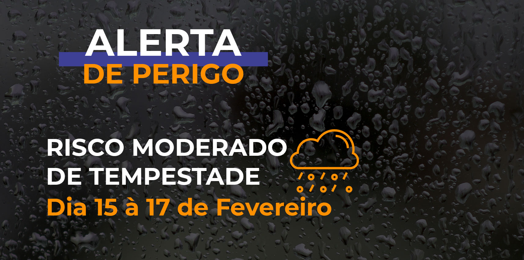 NOTÍCIA: Defesa Civil de Vargem Alta emite alerta para o risco moderado de tempestade para os próximos dias