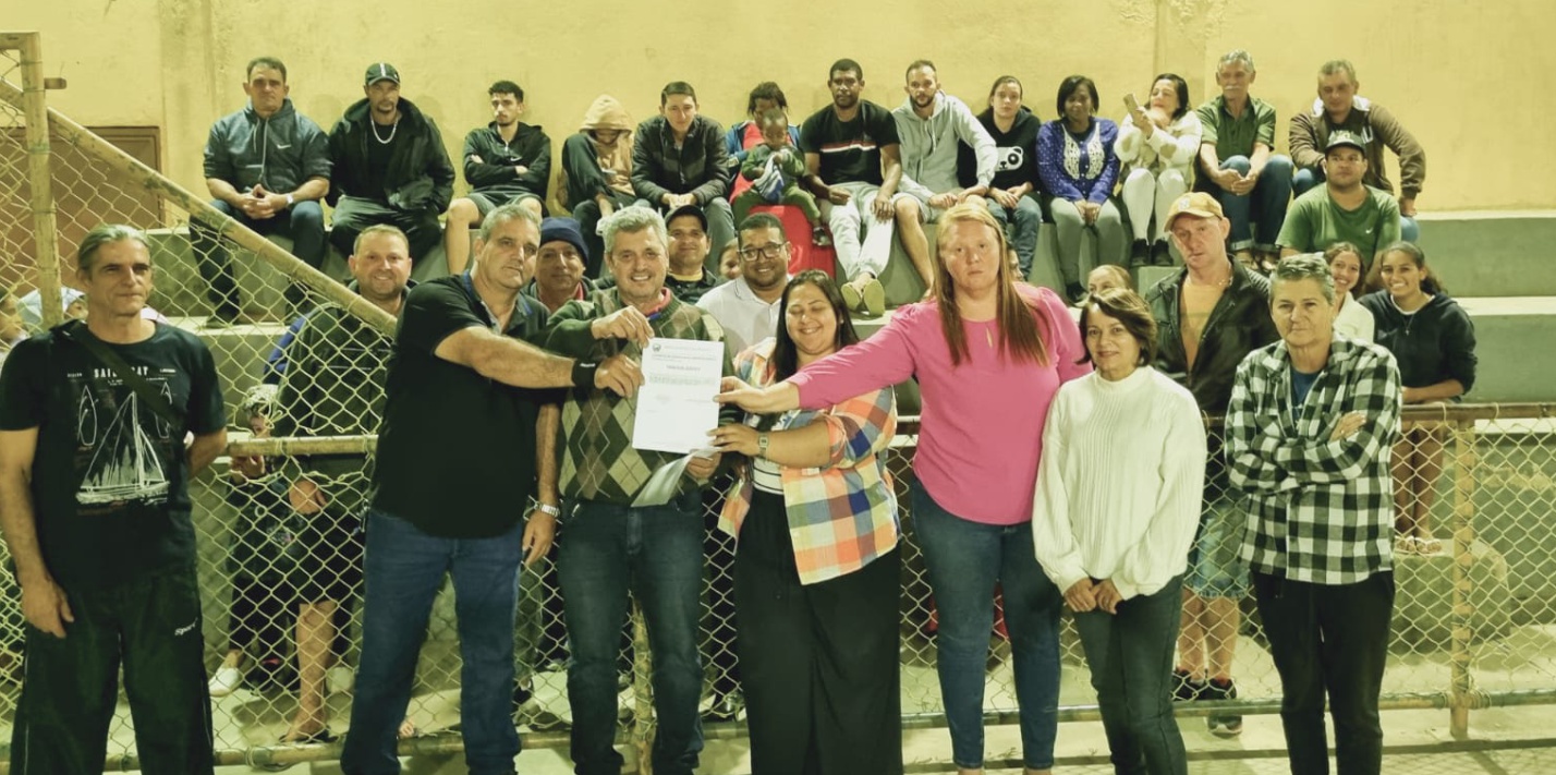 Prefeitura assina ordem de serviço para reforma do ginásio poliesportivo de Vila Maria