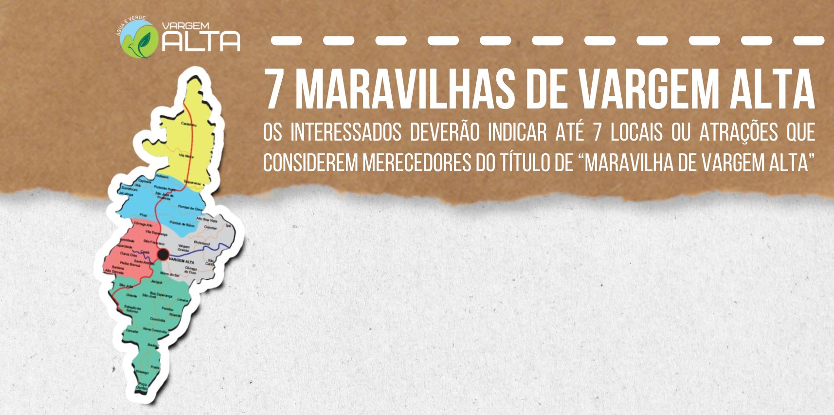 Escolha as 7 Maravilhas de Vargem Alta: Concurso entra na segunda fase com votação popular online