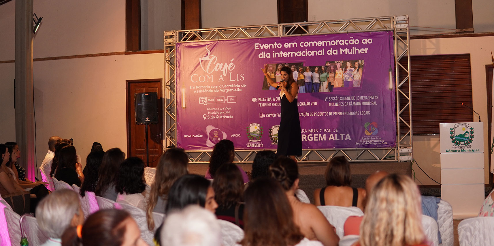 Prefeitura de Vargem Alta celebra o Dia Internacional da Mulher com evento diversificado