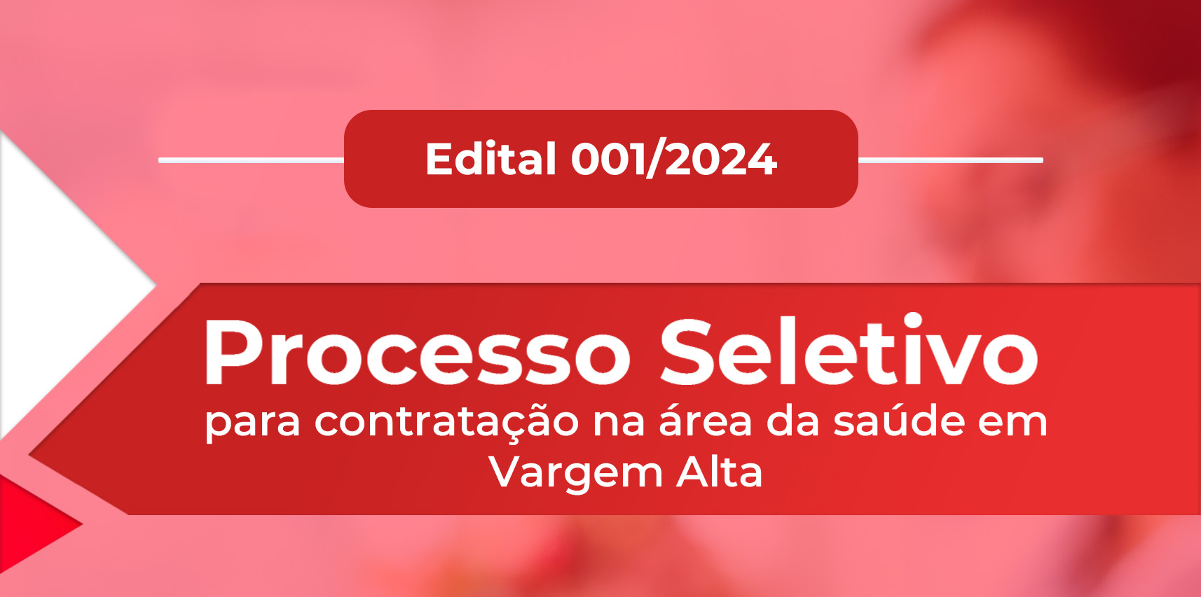 Processo Seletivo para contratação na área da saúde em Vargem Alta