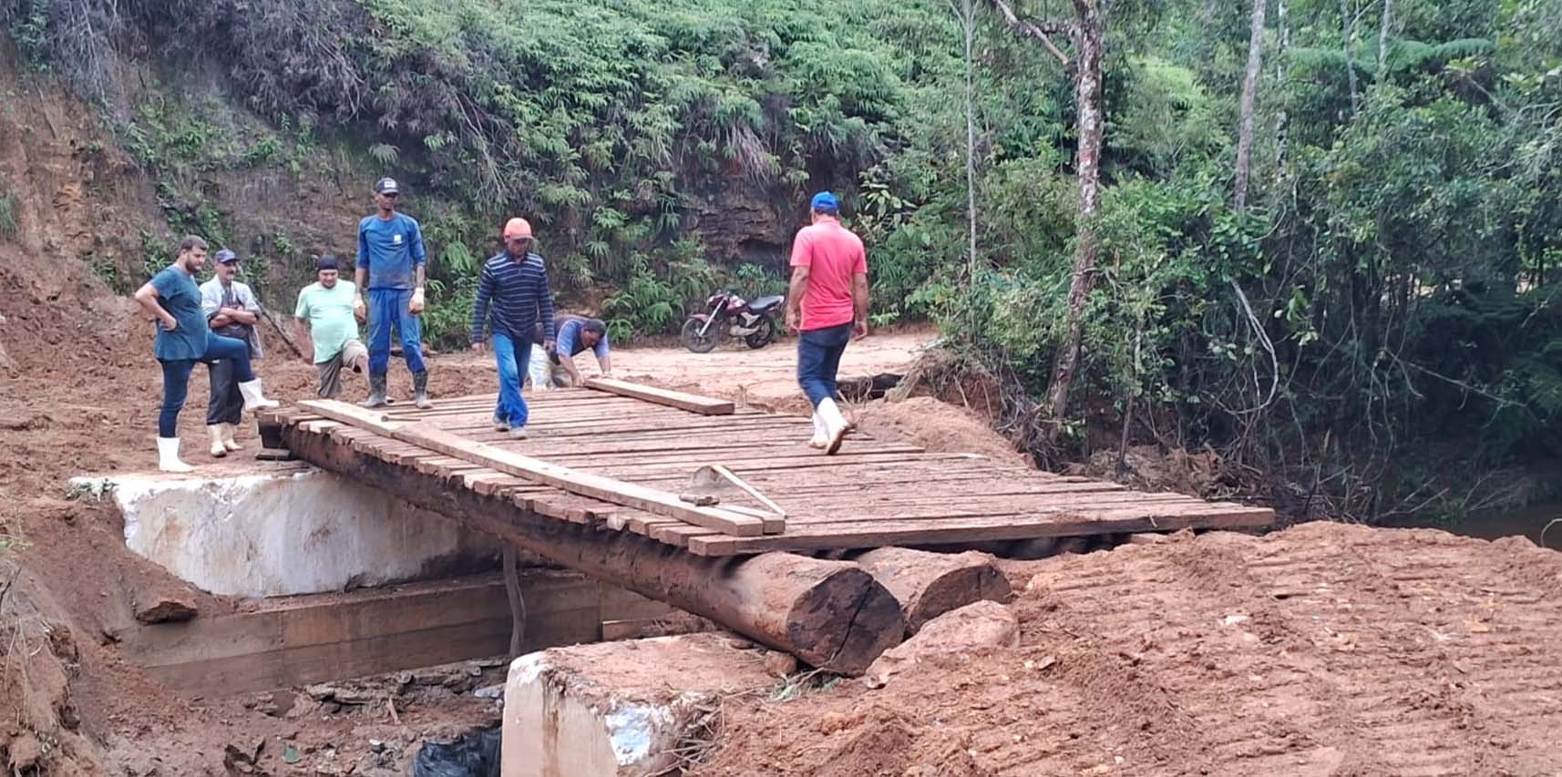 Estrada liberada para acesso à São Benedito