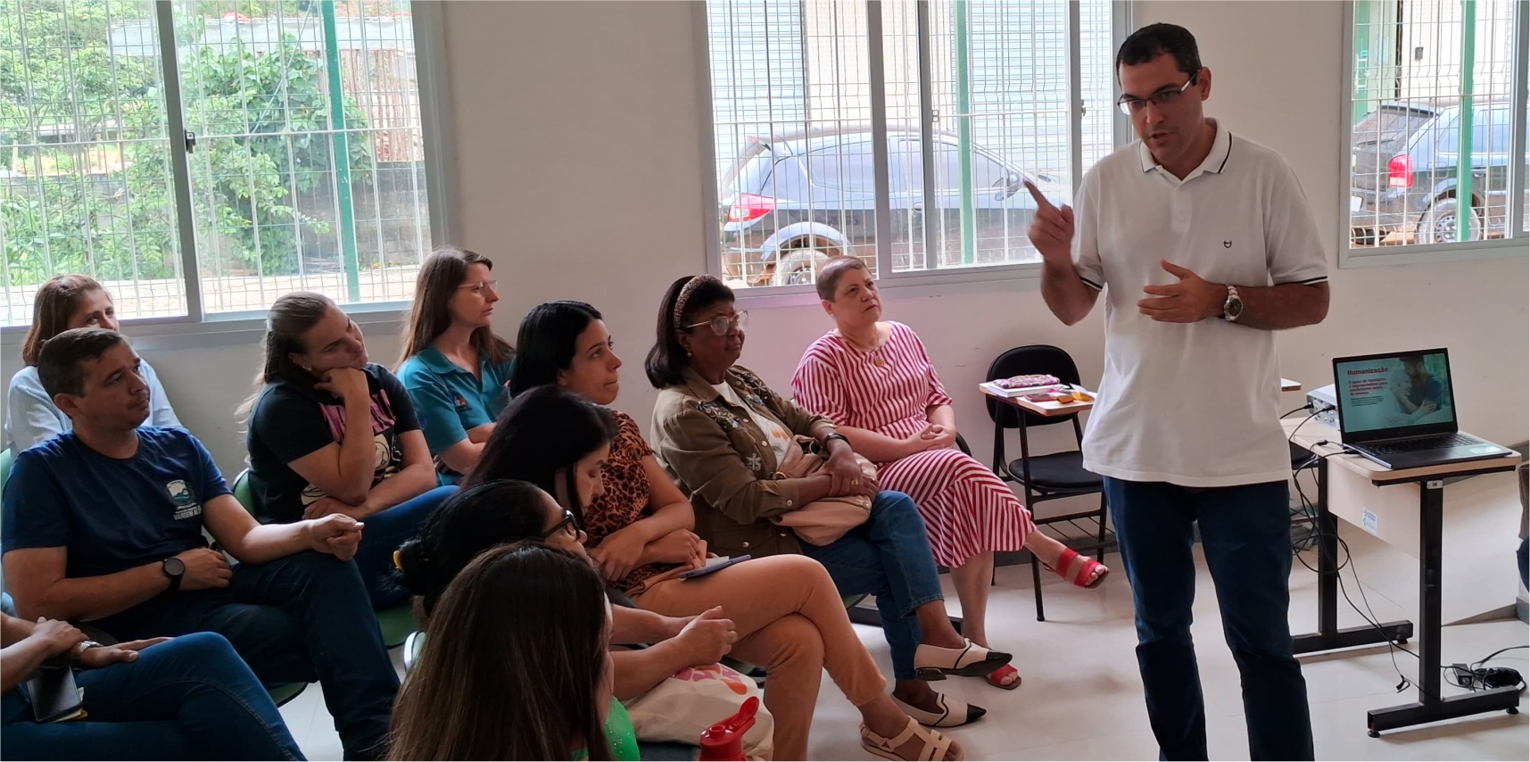 Humanização é tema de Formação Continuada em Saúde em Vargem Alta
