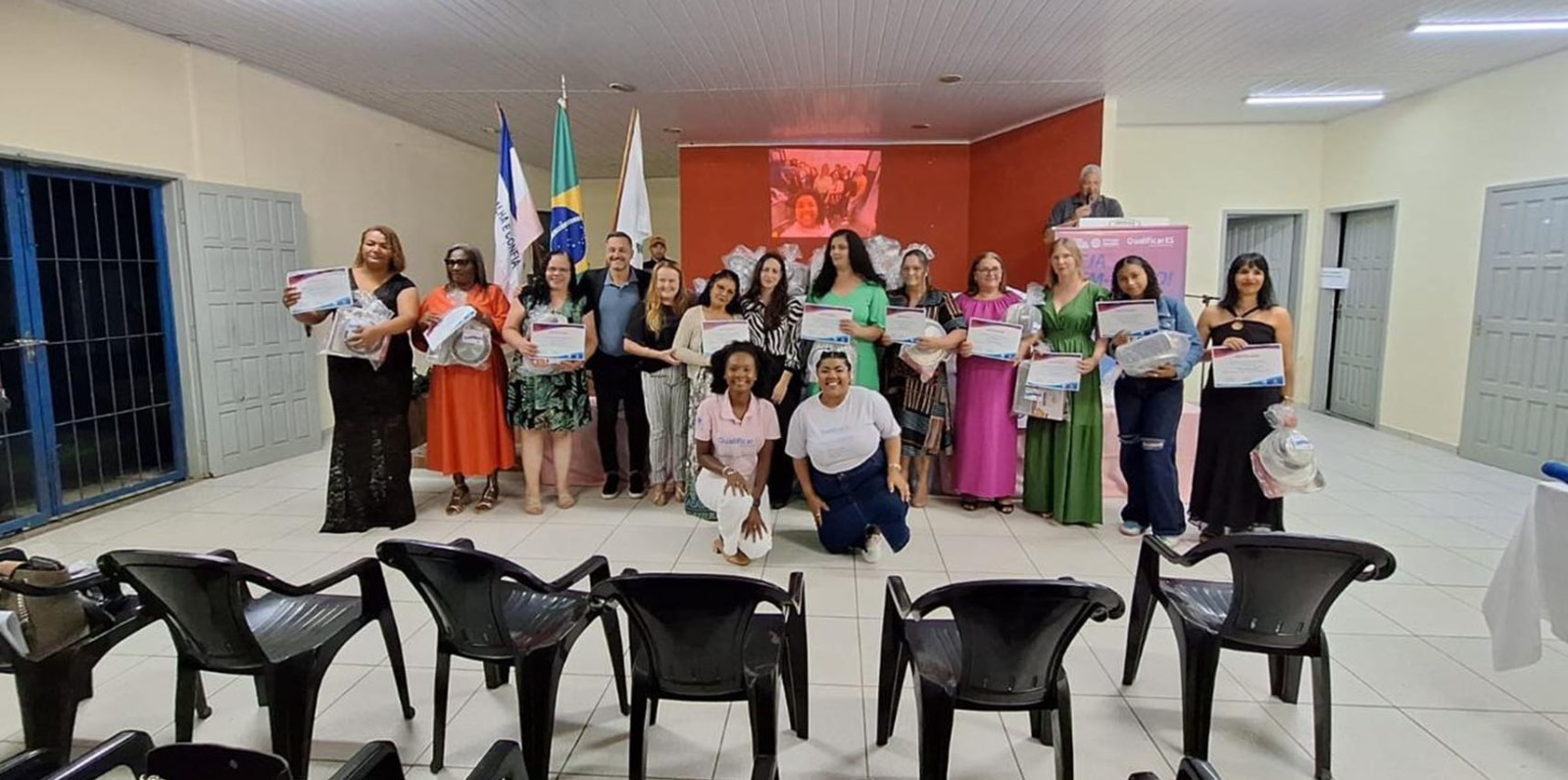Programa Qualificar ES forma alunos em Vargem Alta