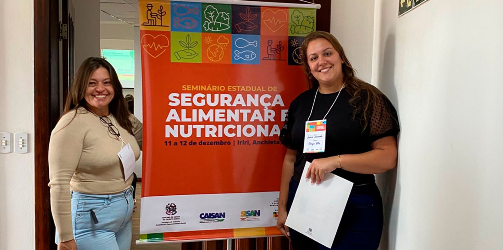 Servidores de Vargem Alta participam do Seminário Estadual de Segurança Alimentar e Nutricional