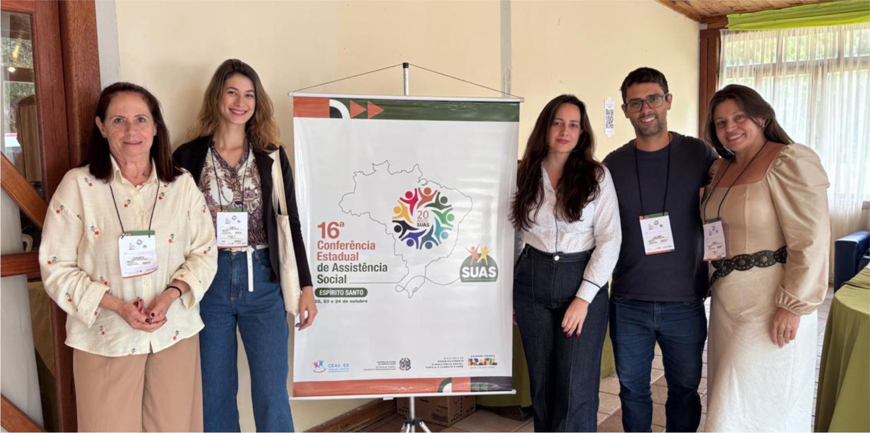 Representantes do município participam da 16ª Conferência Estadual de Assistência Social do Espírito Santo