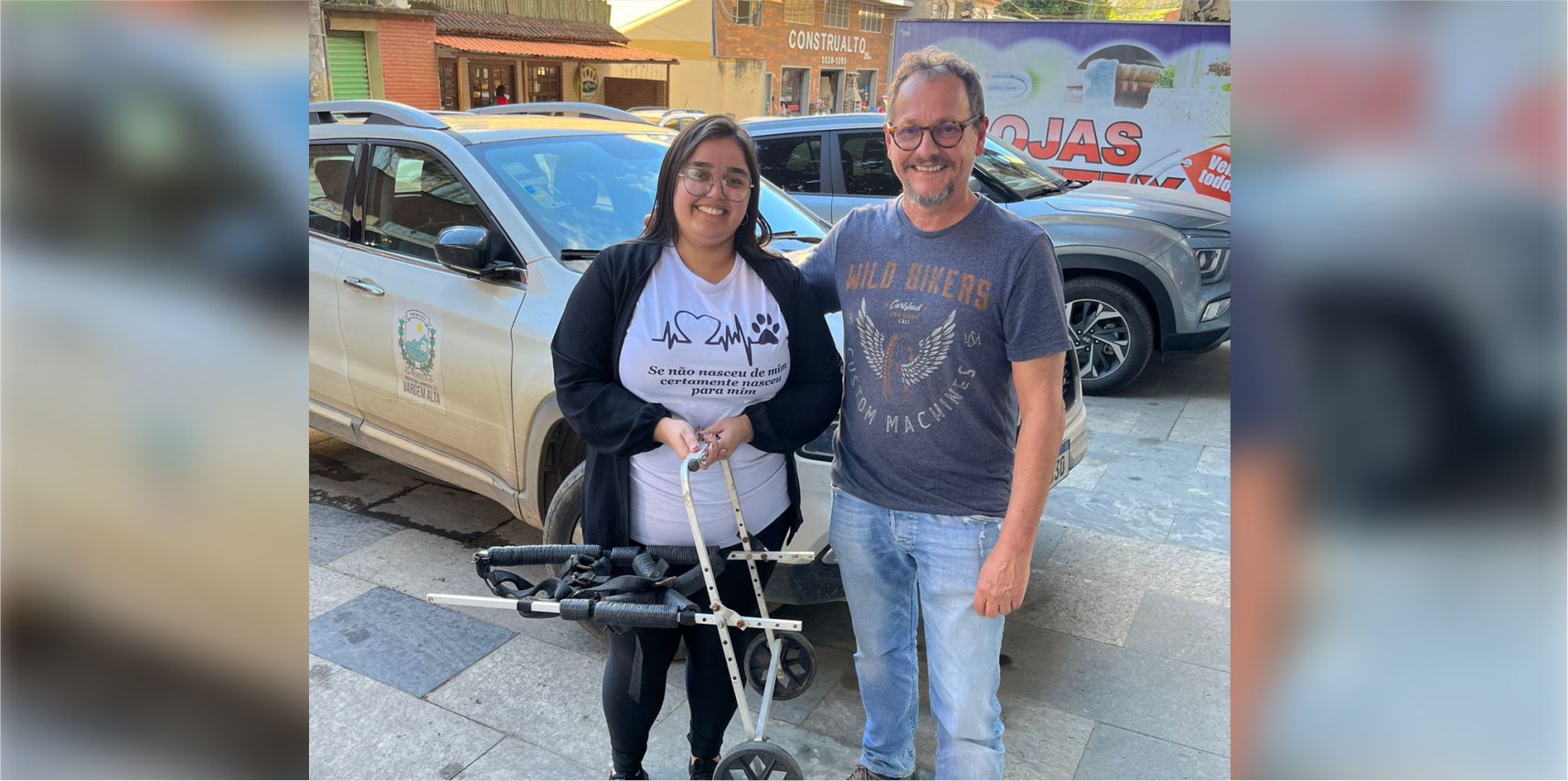 Cadeira de rodas é doada à ONG Protetores por Amor após ação do Dia D de Combate aos Maus-Tratos