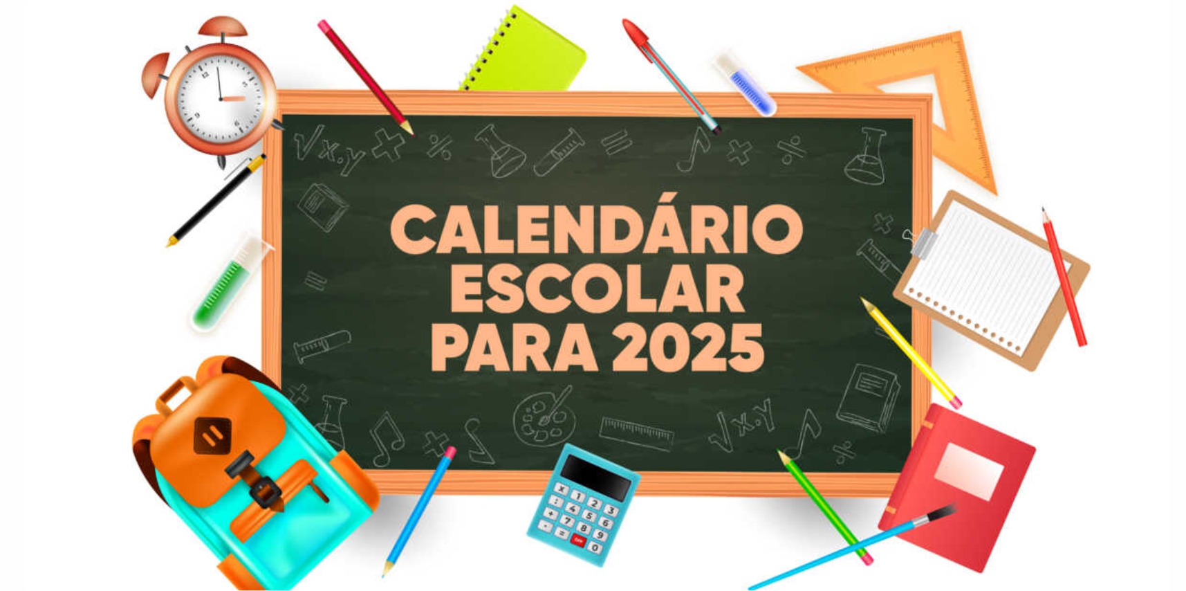 Secretaria de Educação publica Calendário Escolar de 2025