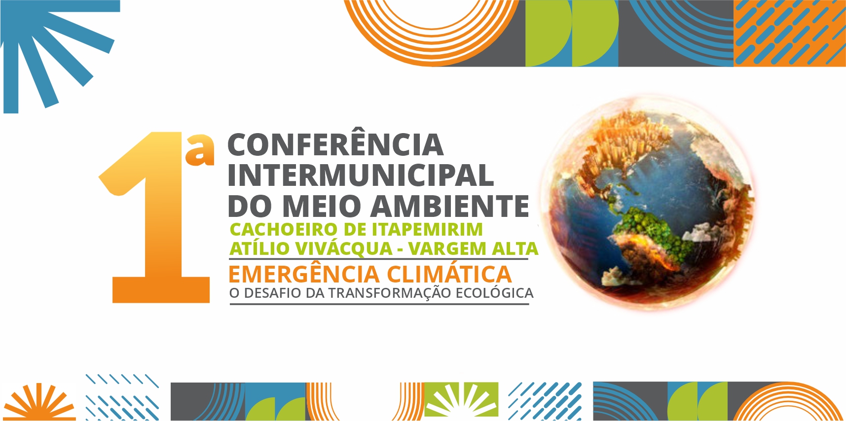 Conferência Intermunicipal de Meio Ambiente e Mudanças Climáticas acontece no dia 13
