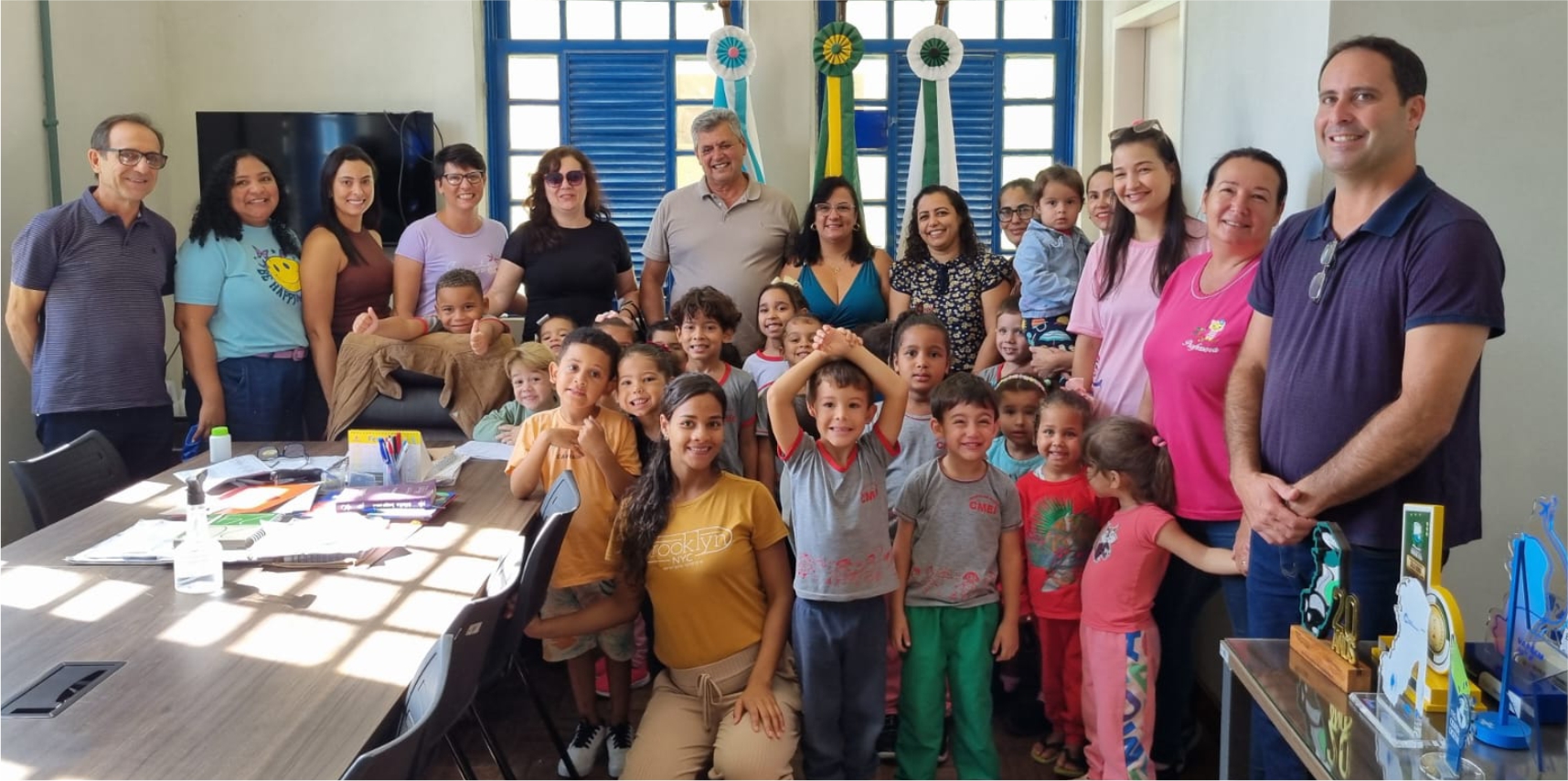 Alunos da Rede Municipal celebram os 37 Anos de emancipação política de Vargem Alta com diversas atividades