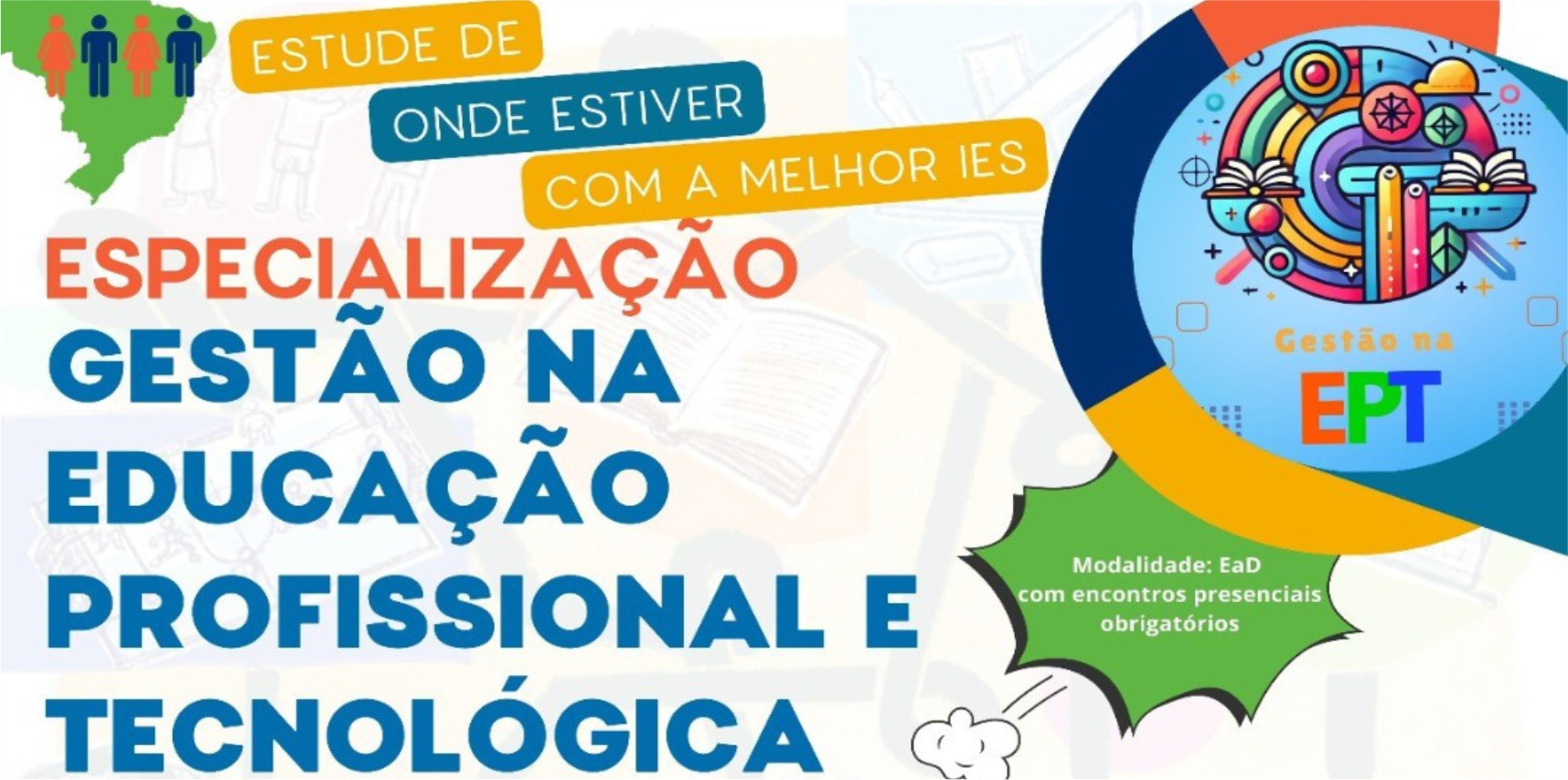 Oportunidade de especialização em Gestão Educacional em Vargem Alta