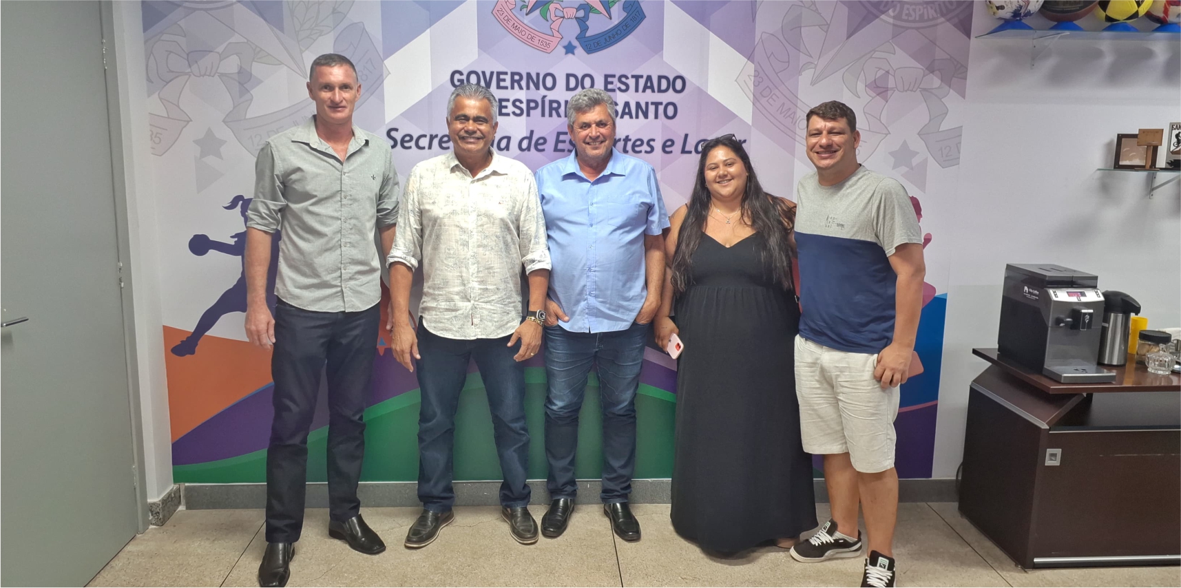 Prefeito e lideranças buscam apoio para o esporte de Vargem Alta