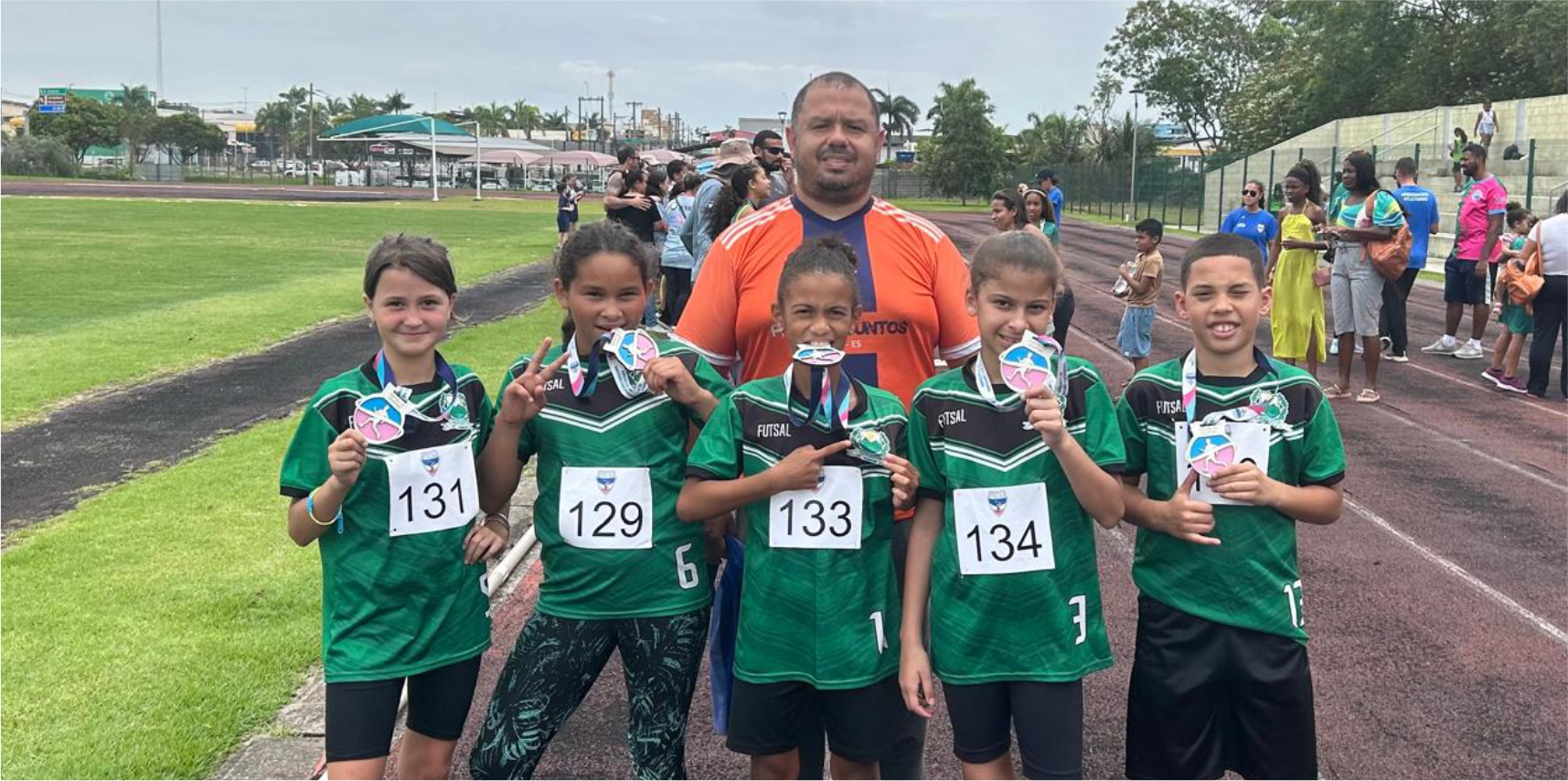 Projeto de Atletismo incentiva alunos da EMEB Pedro Milaneze à prática esportiva