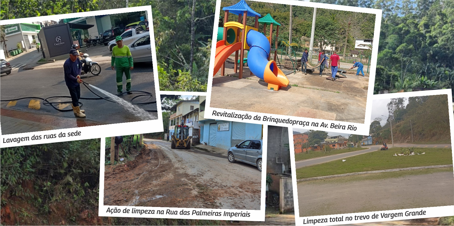 Secretaria de Obras realiza diversas ações em Vargem Alta durante a semana