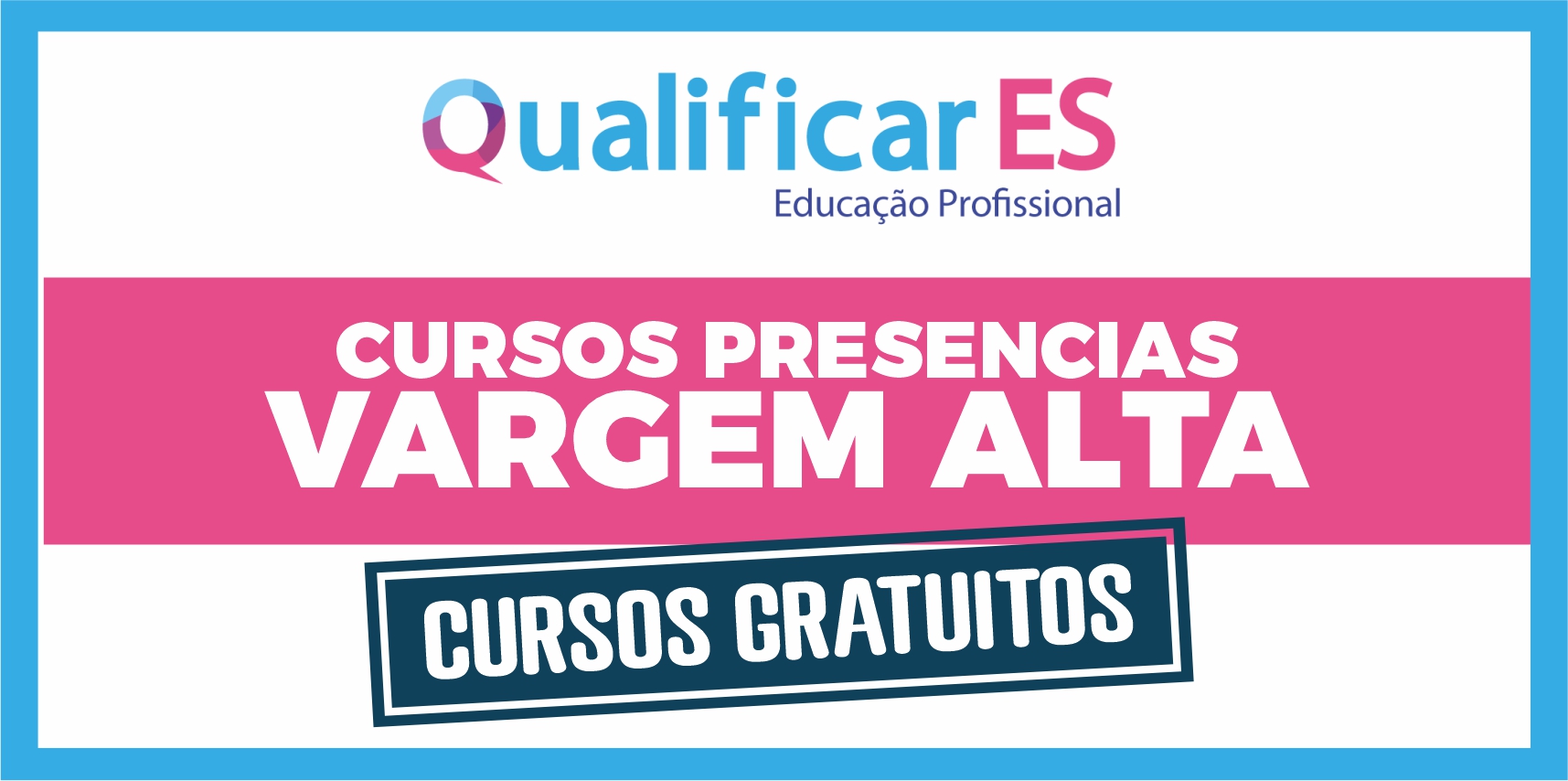 Programa Qualificar ES oferece cursos gratuitos para qualificação profissional em Vargem Alta