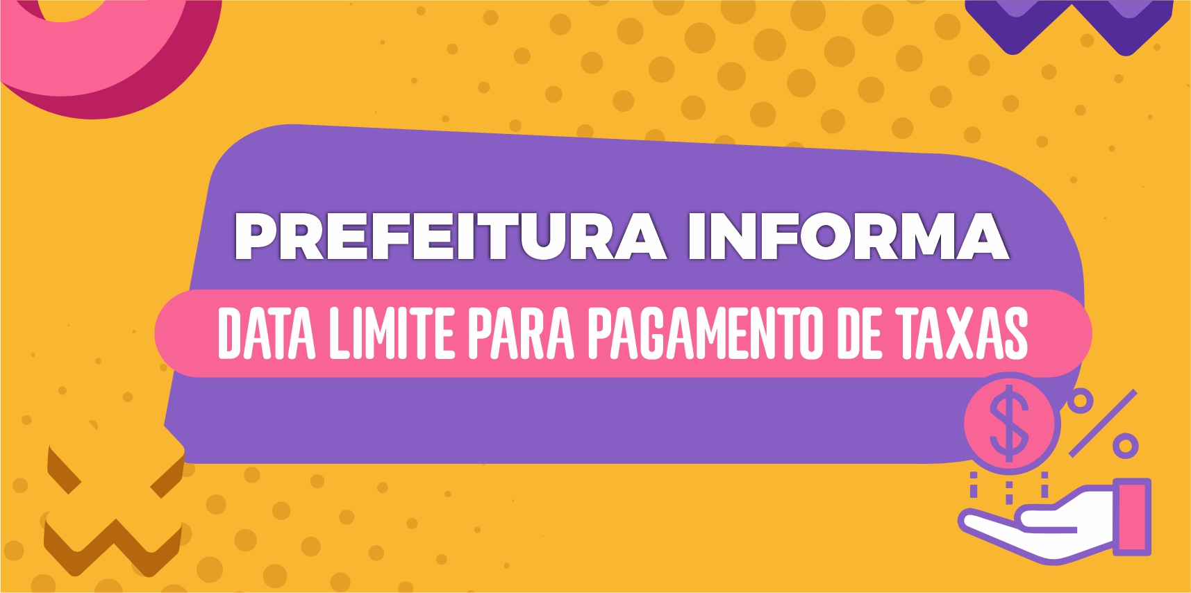 Prefeitura de Vargem Alta informa sobre a data para pagamento de taxas