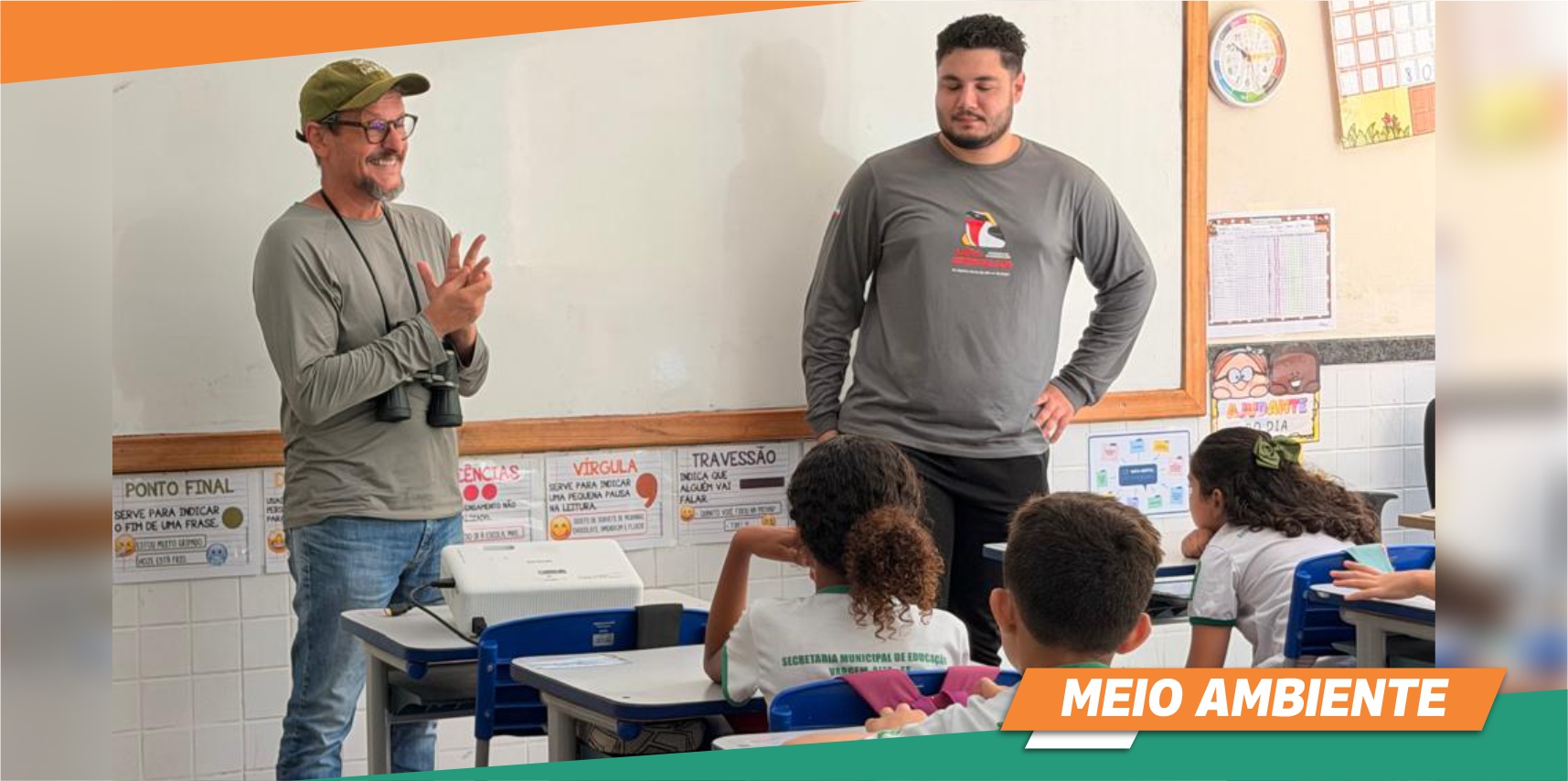 Educação ambiental ganha destaque em ação realizada na escola José Helvécio Altoé