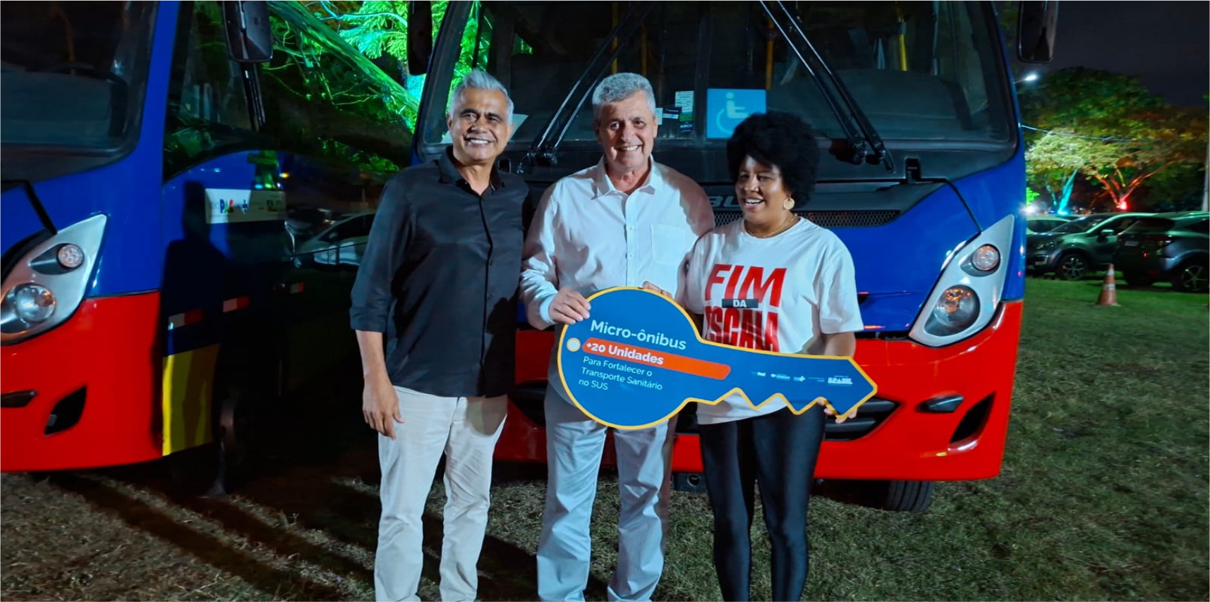 Vargem Alta recebe micro-ônibus para transporte sanitário e amplia atendimento na saúde