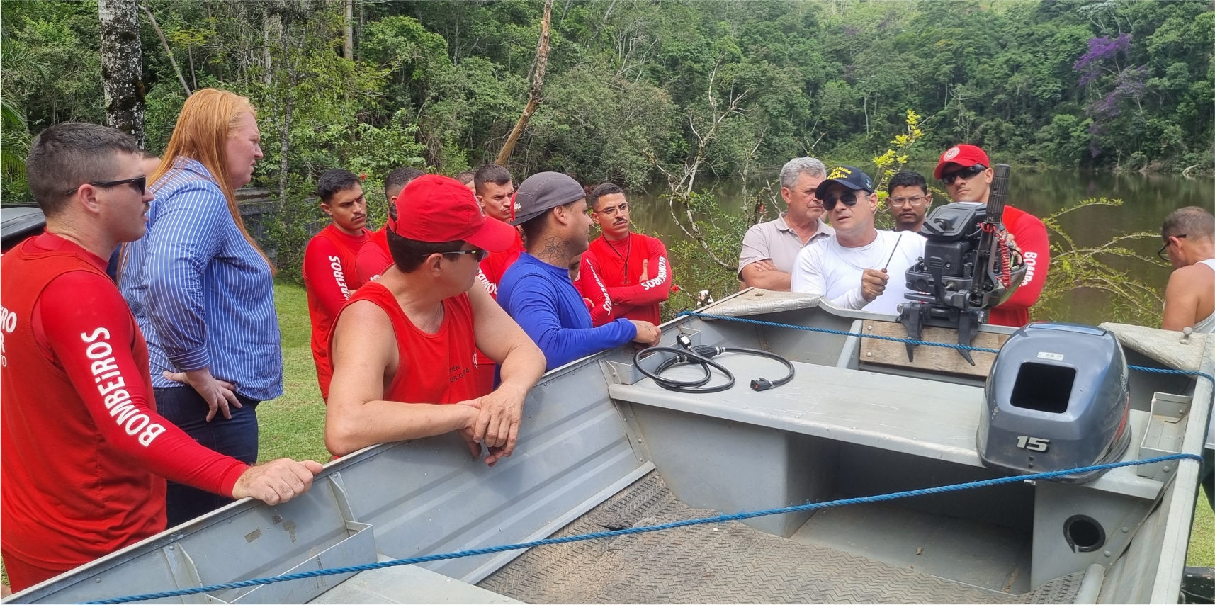 Curso de Embarcação capacita servidores em Vargem Alta
