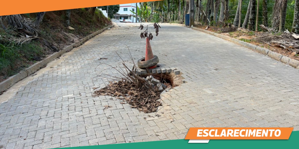 Prefeitura de Vargem Alta esclarece situação de obra em Jaciguá e notifica empresa por abandono