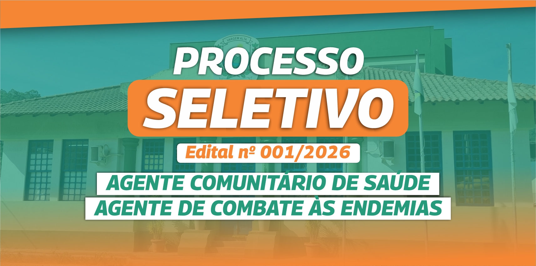 Prefeitura de Vargem Alta abre processo seletivo para área da saúde