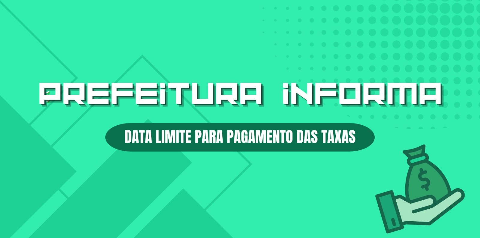 Prefeitura de Vargem Alta informa sobre a data para pagamento de taxas