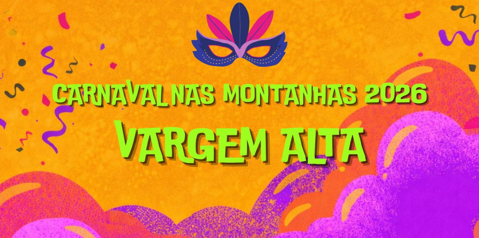 Carnaval nas Montanhas 2026 promete alegria, cultura e muita música em Vargem Alta