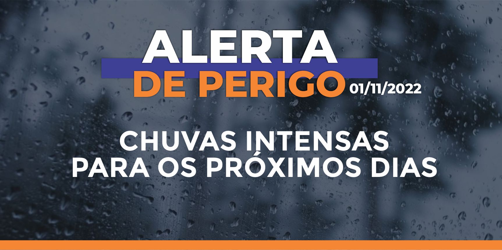 Defesa Civil de Vargem Alta emite alerta de perigo de chuvas intensas para os próximos dias