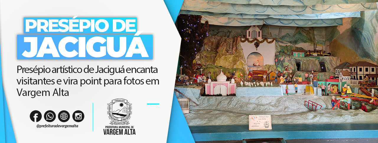 Presépio artístico de Jaciguá encanta visitantes e vira point para fotos em Vargem Alta
