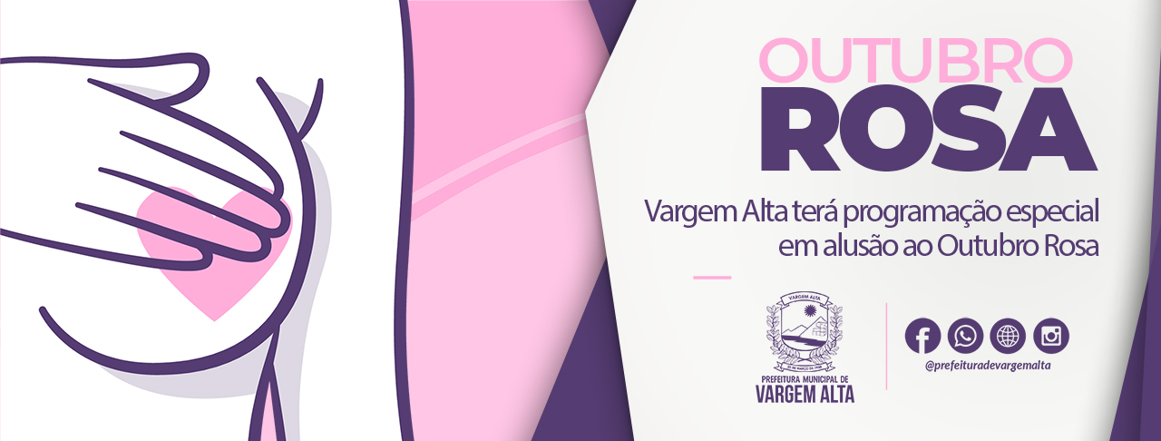 Vargem Alta terá programação especial em alusão ao Outubro Rosa