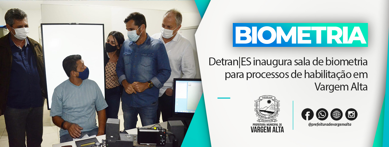 Detran|ES inaugura sala de biometria para processos de habilitação em Vargem Alta