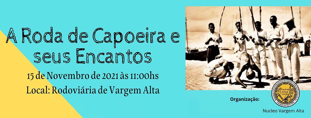 Lei Aldir Blanc: Vargem Alta terá apresentação cultural “Roda de Capoeira e seus Encantos”