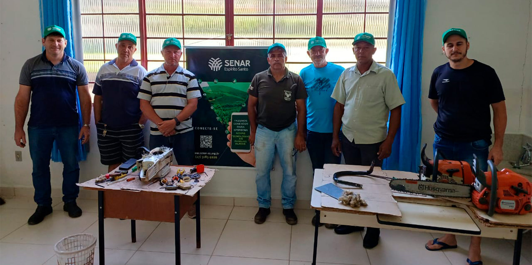 Prefeitura de Vargem Alta, Senar e Sindicato Rural realizaram cursos de qualificação no meio rural