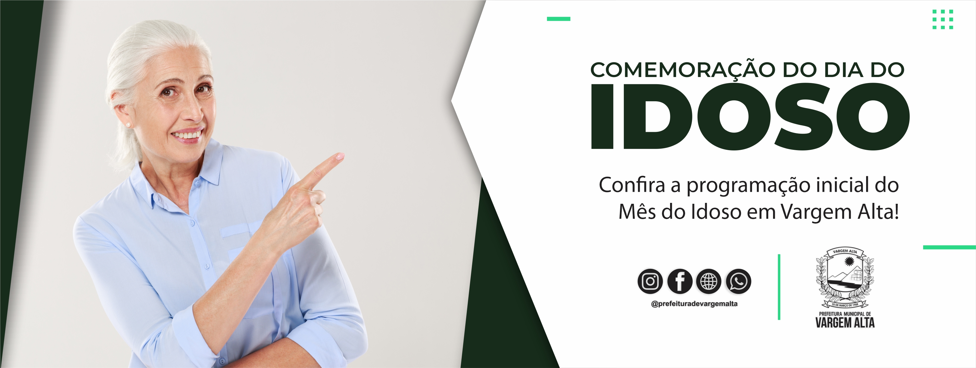 Confira a programação inicial do Mês do Idoso em Vargem Alta