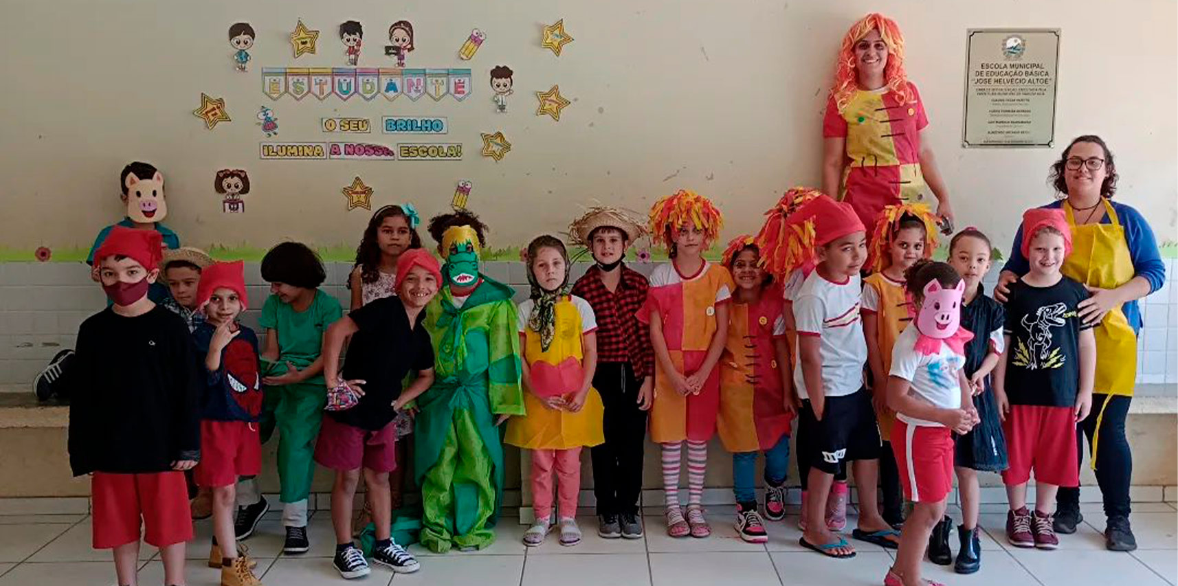 Dia do Folclore é comemorado na escola José Helvécio Altoé em Vargem Alta