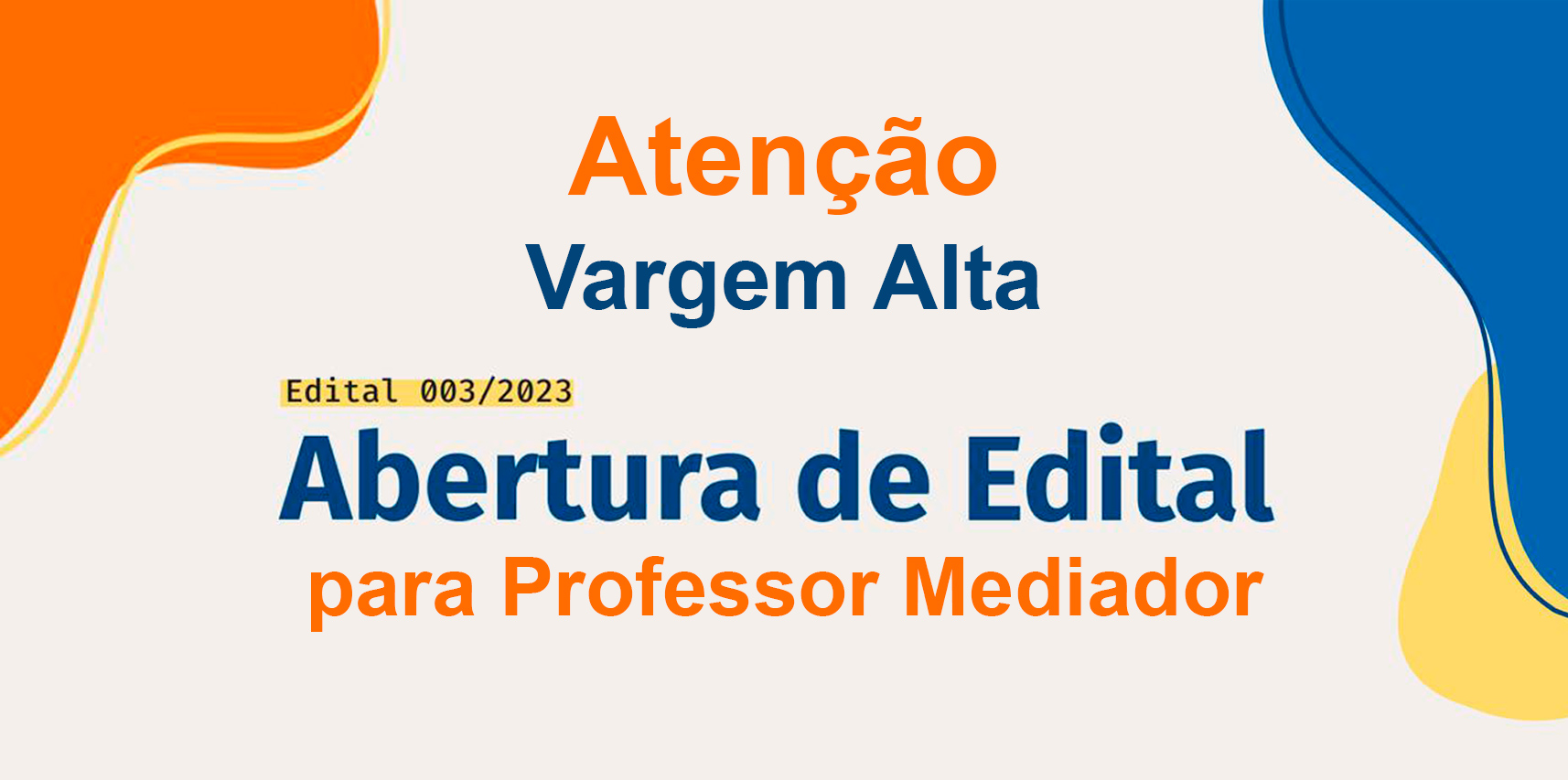 Ufes abre vaga para contratação de professor mediador para o Polo UAB de Vargem Alta