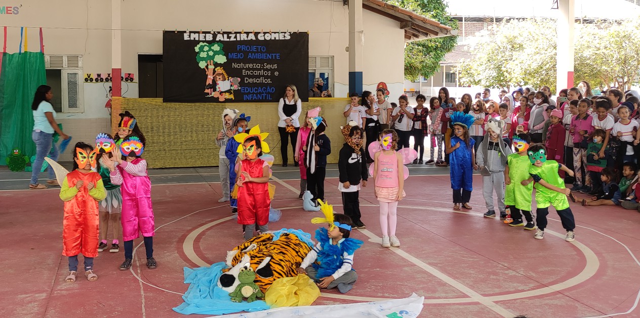 Escola Alzira Gomes de Vargem Alta realiza projeto 