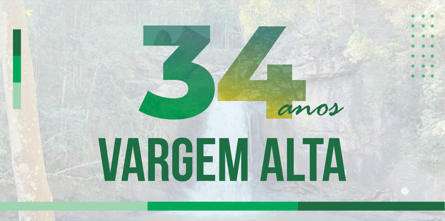 Prefeitura divulga programação em comemoração aos 34 anos de emancipação de Vargem Alta