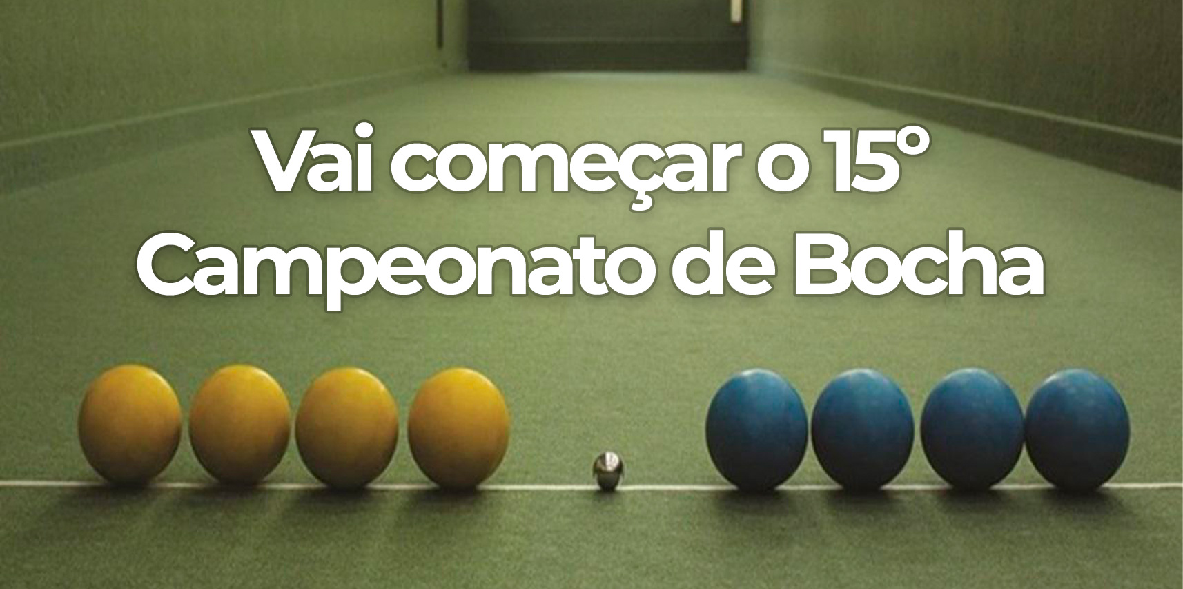 Vai começar o 15º Campeonato de Bocha de Vargem Alta 2022