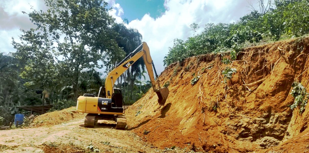 Prefeitura de Vargem Alta realiza reparos emergenciais na comunidade de Concórdia