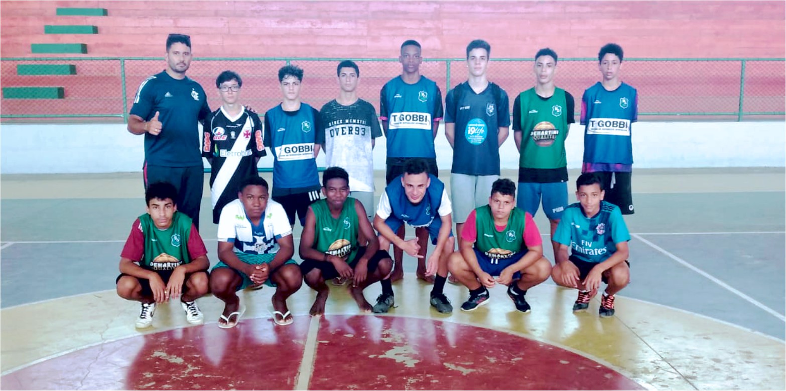 Retorno das atividades da escolinha de futsal em Vargem Alta